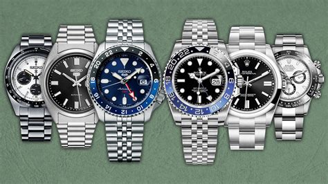 seiko watch rolex style.